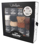 Sada háčkovacích přízí Little Darling - Beary Cute (8×25 g)