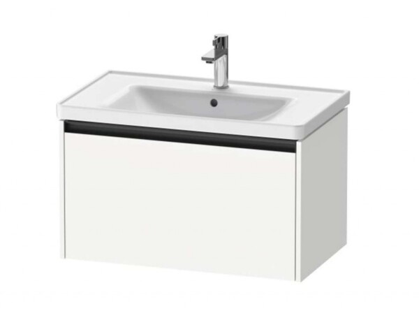 DURAVIT - Ketho.2 Umyvadlová skříňka 44x78x46 cm, 1 zásuvka, matná bílá K25083018180000