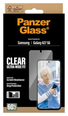 PanzerGlass UWF Samsung Galaxy A27 čirá / Tvrzené sklo / s aplikátorem (PG88998)