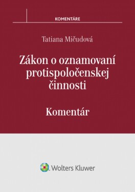 Zákon o oznamovaní protispoločenskej činnosti