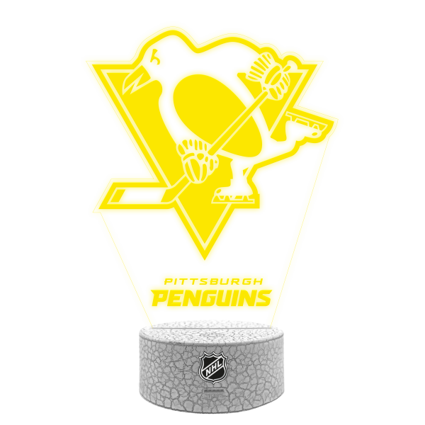 Great Branding Led Světlo Pittsburgh Penguins NHL