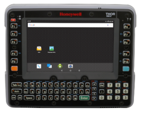 Thor VM1, vozíkový terminál, WiFi, BT, Interní anténa, Android, GMS, kapacitní, 8", 64 kláv., IP66