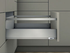 Blum K-BLUM Merivobox E 450 mm, 70 kg, Indium šedá :: vnitřní, sklo (485688)