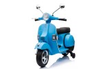 Mamido Dětský elektrický skútr Vespa PX150 12V modrý