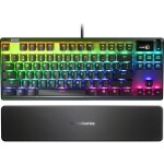 SteelSeries Apex 7 TKL černá / Herní klávesnice / Mechanická / QX2 Red / RGB podsvícení / US layout (64646)