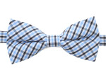 Britain modrý károvaný motýlek pro psa | 20 - 44 cm Barva: Modro-černá