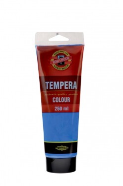 Koh-i-Noor temperová barva 250 ml - modrá kobalt 1430