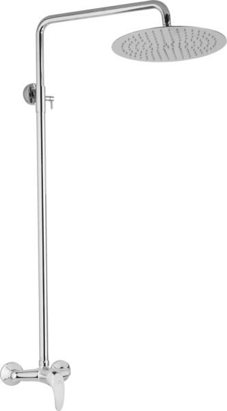 JB Sanitary Sprchová sestava s baterií SLIM s horním vývodem, průměr 30cm SA 61 000 00 4