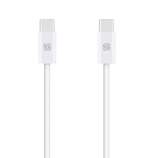 OBAL:ME Super Fast USB-C/USB-C Pletený kabel 100W 1m White (57983128328)
