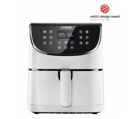 Cosori CP158-AF PREMIUM – 5.5L horkovzdušná fritéza + 5x špíz a gril. rošt, white
