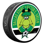 Mustang Puk Dallas Stars NHL Victor E. Green Mascot Textured Puck