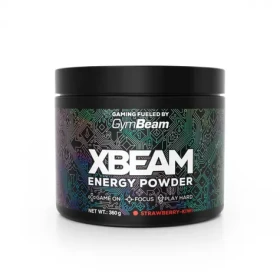 XBEAM Energy Powder - GymBeam (jahoda kiwi, 360 g) (69022-2-360g-strawberrykiwi)