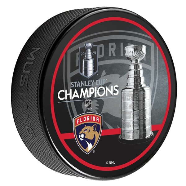 Fanatics Puk Florida Panthers 2024 Stanley Cup Champions Graphic Puck