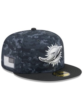 New Era Pánská kšiltovka Miami Dolphins NFL 2026 Salute to Service 59FIFTY Fitted Velikost: 7 3/8
