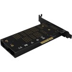 AXAGON PCEM2-DC / PCIe x4 - NVME + SATA M.2 Adaptér / chladič (PCEM2-DC)