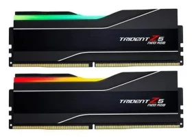 G.Skill Trident Z5 Neo RGB 32GB (2x16GB) / Operační paměť / DDR5 / 8000 MHz / CL38 / 1,45V / Non-ECC / AMD EXPO (F5-8000J3848H16GX2-TZ5NR)