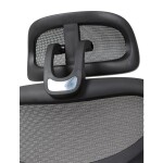 Kancelářská židle, houpací mechanismus, černá, KA-K2080 BK