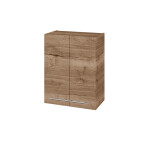 Dřevojas - Horní skříňka DOS SYD2 60 - D21 Tobacco / Úchytka T02 / D21 Tobacco 355333B