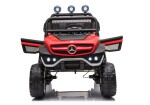 Mamido Dětské elektrické autíčko Mercedes-Benz Unimog S 4x4 červené