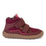 Dívčí barefoot boty TEX AUTUMN Bordeaux Froddo G3110254-4 červená - 39
