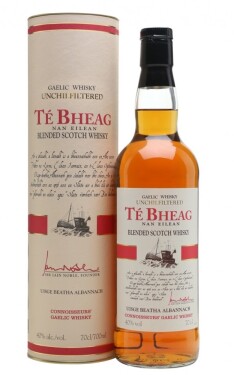 Te Bheag Unchilfiltered Whisky 40% 0,7 l (tuba)