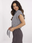 Košile NM BZ KA 01147.62P černá bílá M/L