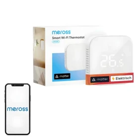 Meross MTS215MA-EU / Termostat / Wi-Fi / Matter / elektrické podlahové vytápění / 16 A (MTS215MA-EU)