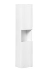 COMAD - Vysoká skříňka 2 dvířka NOVA WHITE 5907611663424