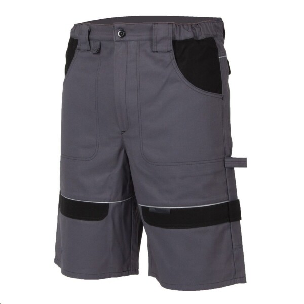 Kraťasy COOL TREND H8604 100% bavlna 260 g/m2 šedo-černé 62 - šedo-černé