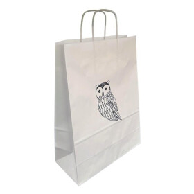 Be Nice Dárková taška - Sovička bílá
