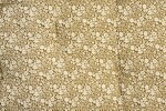 MADAM STOLTZ Prošívaná matrace Caramel 70 × 180 cm, hnědá barva, textil