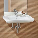 VILLEROY & BOCH - ViCare Umyvadlo 65x55 cm, s přepadem, otvor pro baterii, AntiBac, CeramicPlus, bílá 517867T2