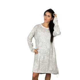 HOSH Mikinové šaty BLAIR Velikost: UNI, Barva: Béžová