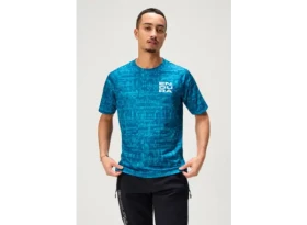 Endura LTD Grid Print pánský dres krátký rukáv Atlantic vel. XL