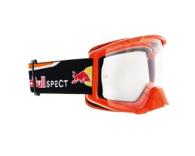 Motokrosové brýle Red Bull Strive 015 oranžové s čirým sklem - uni