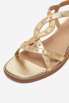 Sandály Lasocki WI33-CS853-HM-02 Přírodní kůže (useň) - Lícová