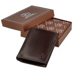 Luxusní pánská kožená peněženka Bellugio Fernando, tmavě hnědá