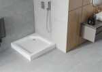 MEXEN - Rio sprchová vanička čtverec 90x90, bílá 45109090