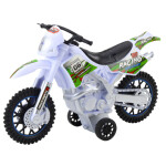 Mamido Motorka Crossbike Off-Road s efekty bílá