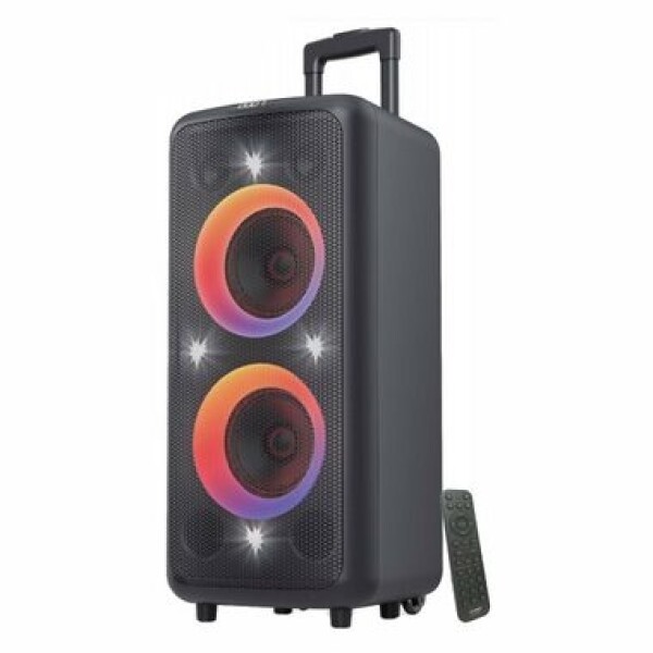 Fenda FD PA300 černá / Párty Aku reproduktor / 100W / BT / FM / USB / AUX / OPT / mikrofon (PA300)