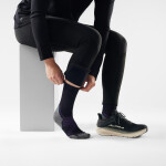 Dámské merino běžecké ponožky SMARTWOOL Women's Run Cold Weather Targeted Cushio, Black velikost: 34-37 (S)