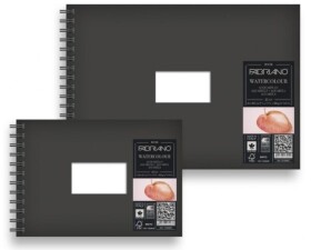 Akvarelový papír Fabriano Watercolor book A5 300g 25 listů, blok na