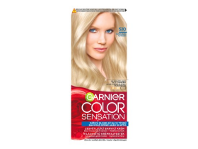Garnier Color Sensation permanentní barva na vlasy S10 platinová blond, 60+40+10ml