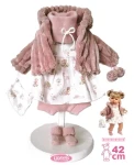 Llorens P42-408 obleček pro panenku velikosti 42 cm s doplňky