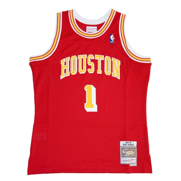 Mitchell & Ness Pánský dres Houston Rockets NBA Tracy McGrady #1 2004-05 Swingman Velikost: 2XL