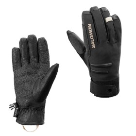 Zimní rukavice SALOMON MTN GORE - TEX Deep Black velikost M