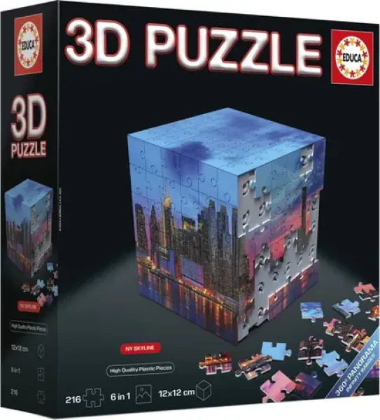 EDUCA 3D Puzzle kostka New York