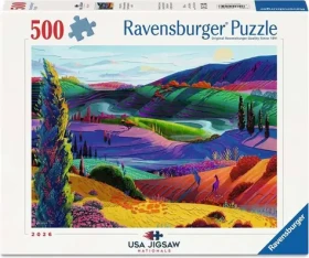 RAVENSBURGER Puzzle Zvlněné kopce