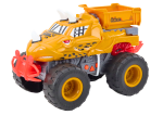 Mamido Oranžové terénní auto dinosaur s třecím pohonem sklápěč