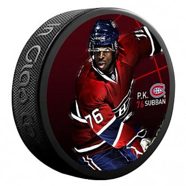 Inglasco / Sherwood Puk P.K. Subban #76 Montreal Canadiens NHL